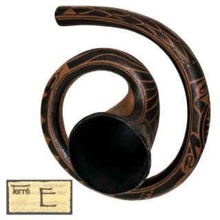Didgehorn Maori Tonhöhe E Baked Wood Schneckendidgeridoo Snail Reise Travel