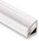 5 Stück LED Profil-66 Eckprofil weiß mit klarer Abdeckung 2000 x 14,5 x 16,5 mm von SO-TECH®