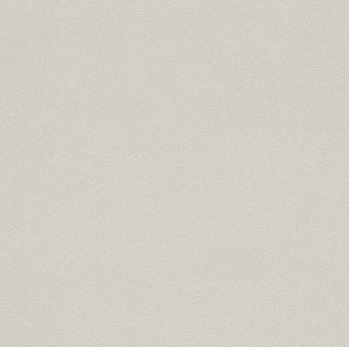 Rasch Tapete 479430 - Einfarbige Vliestapete in Beige mit feiner, körniger Struktur - 10,05m x 0,53m (LxB)