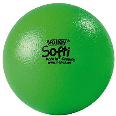 Softbälle SOFTI mit Elefantenhaut, Ø ca. 16 cm Gewicht ca. 65 g, Farbe grün, Sprungverhalten o