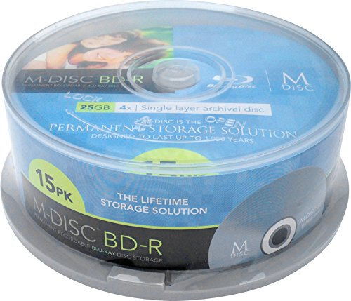 M-DISC MDBD015 Disque Vierge Blu-Ray
