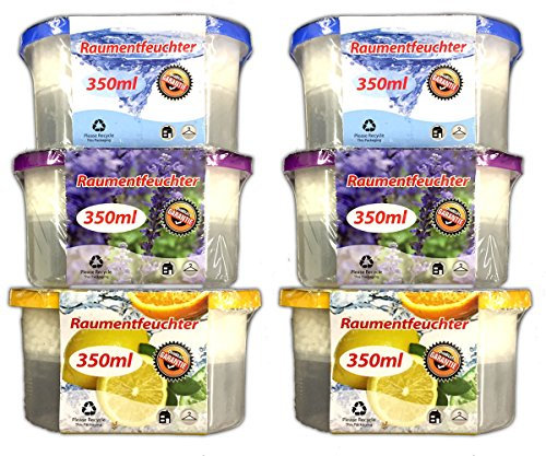 6 X DEUMIDIFICATORE con deodorante Deumidificatore casa Keller auto granulato