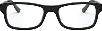 Ray-Ban RX5268 5119 50-17 Rayban RX5268 5119 50-17 Rechteckig Brillengestelle 50, Schwarz