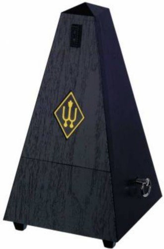 METRONOMO PLASTICO PIRAMIDE - Wittner (855161) (Sistem Malzel) (Con Campana) (Negro)