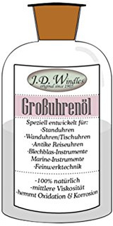 Klockolja J.D. Windles, 50 ml – brittisk kvalitet sedan 1905 – C320859