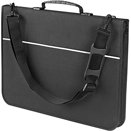 Artcare A1 Quartz Portfolio-Schwarz, Synthetisches Material, 89x5x66 cm