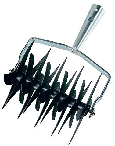 Connex Rollkultivator verzinkt 18 Messerklingen / Rollkrümler / Gartenfräse / Sternfräse / Garten / FLOR30684