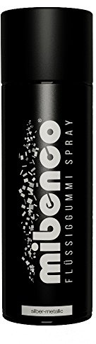 Mibenco Flüssiggummi Spray/Sprühfolie Silber-Metallic Matt 400 ml