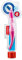 Stabilo 6892-4-4103 Move Easy Rollerball, rosa hell/dunkel