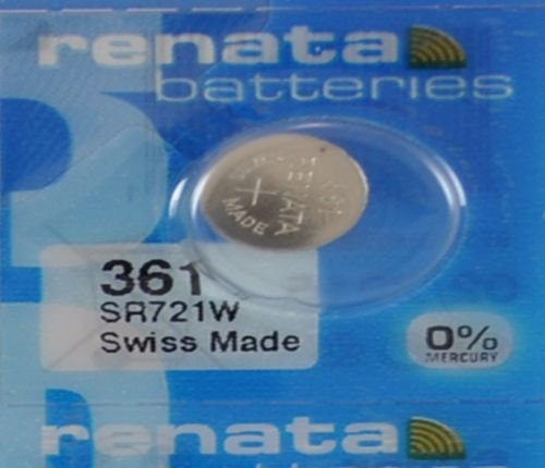 Renata Uhrenbatterie SP 361 ///; (362-) SR721W (SR58,AG11,LR721,LR58,162);1 Pack