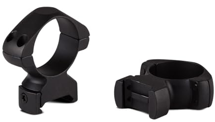 KONUS | STEEL 30 mm - HIGH Set di Anelli di Montaggio per Ottiche in Acciaio di Alta Qualità