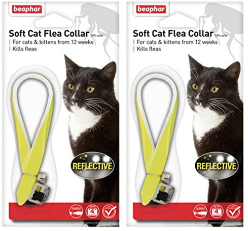(2 Pack) Beaphar - Cat Flea Collar Reflective