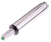 Bürostuhl-Gasfeder mit Tiefenfederung, für fast alle gängigen Bürostühle, Hub 130 mm, Länge 230 mm, verchromt