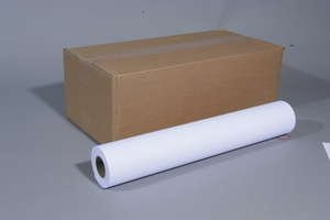 Plotterpapier CAD 80g unbesch. weiß 610mm x 50m 6 Rollen