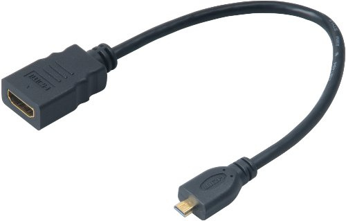 Akasa AK-CBHD09-25BK HDMI to Micro HDMI Adapter Cable