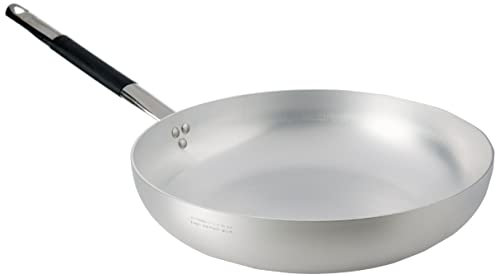 Pentole Agnelli ALMC111BC36 Padella Svasata Alta Saltare con Manico Cool, Argento, 36 cm, 1 Pezzo