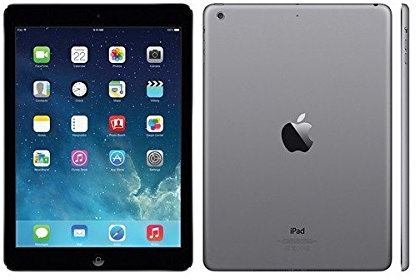 Apple iPad Air 2 (A1566) Wi-Fi 2GB RAM 16GB 9.7' iOS 8- Space Grey (Renewed)