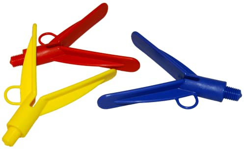 ANPLAST Rutenauflage V Form mit Gewinde für Rod Pod Speer Bank Stick Rutenhalter 5 St.