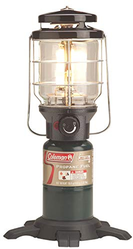 Coleman Northstar 1500 Lumens Gas Lantern with Matchless Lighting, Folding Propane Lantern with Mantles & Globe for Camping, Power Outage, Outdoor Lighting, & More