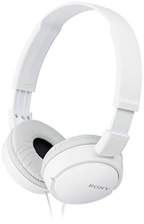 Sony MDR-ZX110 Bianco Sovraurale Padiglione auricolare - Caschi (Sovraurale, Padiglione auricolare, con Filo, 12-22000 Hz, 1,2 m, Bianco)