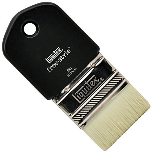 Liquitex 1301002 Free Style XL Künstler - Pinsel, langlebig, formstabil aus hochwertigen synthetischen Faser für volle Kontrolle beim FarbauftragPaddle Pinsel - 2 Zoll