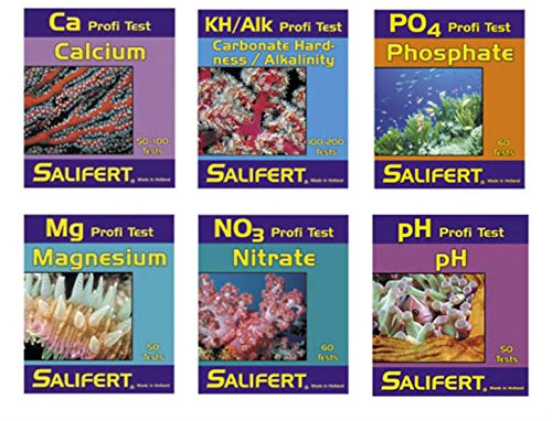 Salifert Master Reef Testing Combo Kit - Saltwater Aquariums