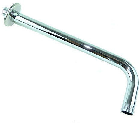 Soytich 45cm Support Mural Bras D'Aspiration Métal Chromé pour Pommeau de Douche (arm45cm)