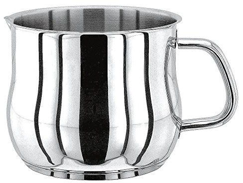 Stellar Classic Stainless Steel Jug Style Sauce Pot or Milk Pan 14cm 1.7 Litre Capacity, Induction Ready, Dishwasher Safe