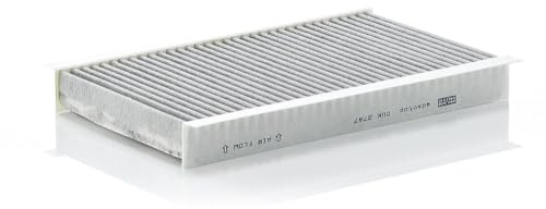 MANN-FILTER CUK 2747 Cabin Air Filter - Pollen Filter with Activated Carbon - for Cars + Transporters