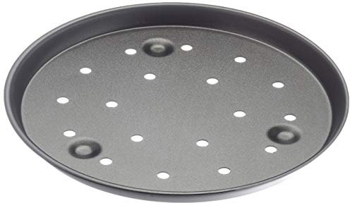 Lacor 67824- Stampo Pizza Alluminio con Buchi 24 cm