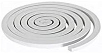 Perel Ruban d'étanchéité pour fenêtres et portes, simple face, en mousse, 15 mm x 2 m, blanc, également disponible en noir