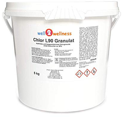 Chlor L90 Granulat - langsam lösliches Chlorgranulat mit 90% Aktivchlor 5,0 kg