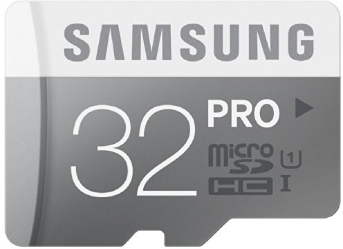 Samsung Pro - Tarjeta de Memoria Micro SDHC de 32 GB (UHS -I Grade 1, Clase 10, 90 MB/s, con Adaptador SD)