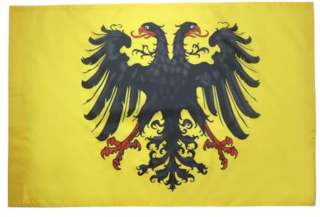 AZ FLAG - Holy Roman Empire 962-1806 Flag - 2x3 Ft - Kingdom of Germany Banner with Sleeve - 100% Polyester - Fade Resistant - Vivid Colors - 2' x 3' Feet - 90x60 Cm
