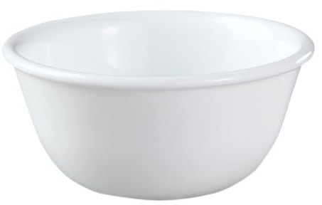 CORELLE Ramekin Schüssel Winter Frost, 177 ml, weißes Vitrelle-Glas | dreilagiges Spezialglas, spülmaschinenfest, mikrowellengeeignet, backofenfest bis 175 °C, gefrierfest, bruchsicher