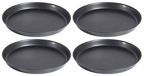 TAMLED Pizzablech Ø 30 cm gebördelter Rand Set