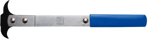 SW-Stahl 94875L Doppelhakenwerkzeug für Dichtungsringe - Hebeleisen 320 mm | Werkzeug zur Demontage von Wellendichtringen, gehärteter Hebeleinsatz, beschichteter Griff für sicheren Halt, 320x85x8 mm