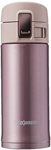 ZOJIRUSHI Stainless Mug, 12 Fluid Ounce, Lavender Pink