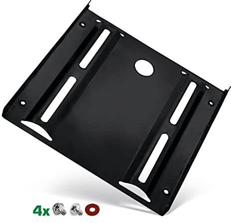 InLine 39950S HDD-/SSD-installationsram, 2,5 tum till 3,5 tum, med monteringsskruvar, svart
