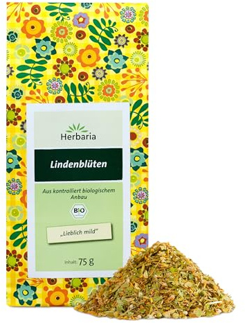 Herbaria Lindenblüten, 2er Pack (2 x 75 g) - Bio
