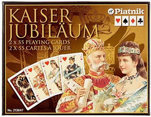 Piatnik 213847 - Carte da Gioco Kaiser Imperial Bridge WK [Importato dalla Germania]