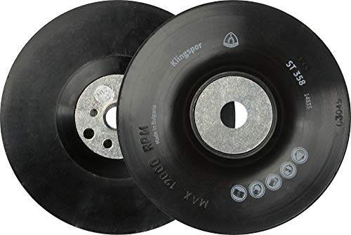 Klingspor 14838 - ST 358 Stützteller, ⌀ 115 mm, Verpackungseinheit 1 - Gewinde M14