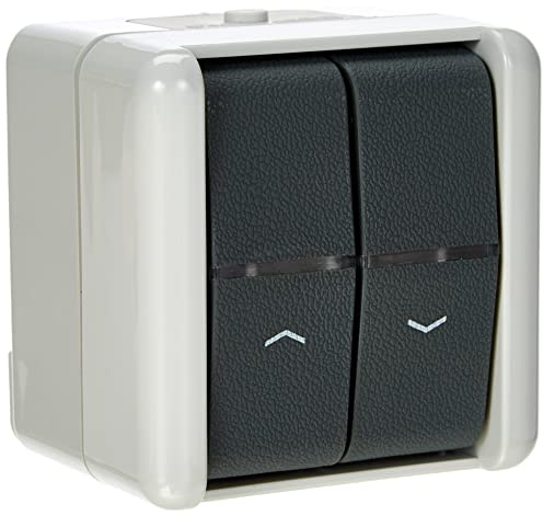 Jung 809VW Jalousie-Wippschalter Schalter, 1-polig