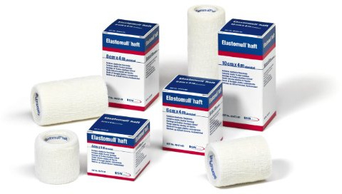 Elastomull haft Fixierbinde 4cm, 1 Stück