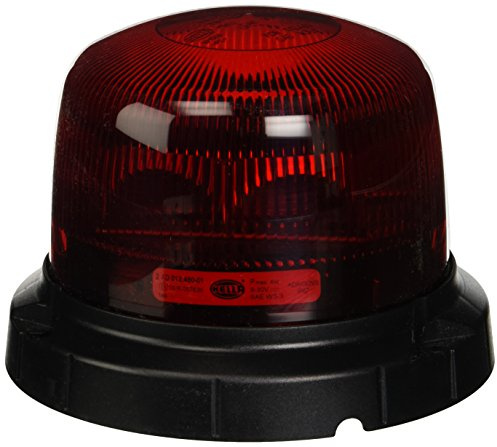 HELLA 2XD 012 480-011 LED Rundumleuchte - KLX1 - 12/24V - rot - Anbau