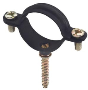 Index ABGS018 Gasmica M6 18mm Schelle schwarz 100 Stück