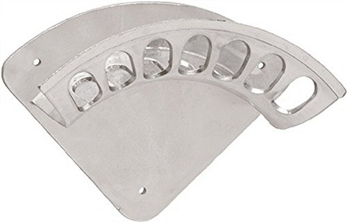 Geka 5121 Werkstatt-Wandschlauchhalter Form A 266x108mm, Silber, 18 x 8 x 13 cm