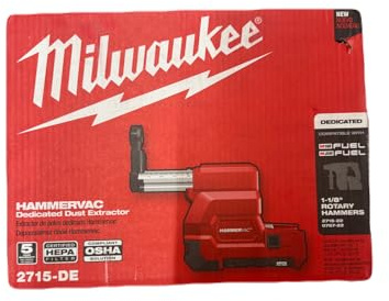 Milwaukee 2715-DE M18 'Hammervac Extractor de polvo dedicado