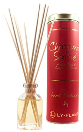 Lily-Flame Christmas Spice Diffuser, Red