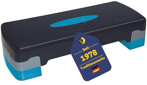BEST SPORTING Multi-Fitness Stepper - 2 Fach höhenverstellbar I Max. Belastung: 100 kg I Aerobic Stepper 67 x 27 cm I Stepper für Zuhause I Treppensteiger Fitnessgerät